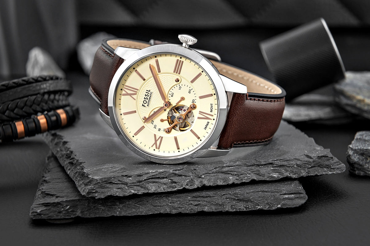 Zegarek Męski FOSSIL Townsman Automatic ME3266 + BOX – zdjęcie 8