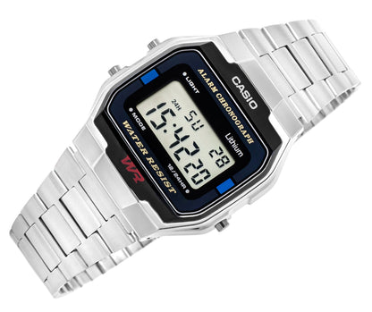 Zegarek CASIO A163WA-1QES Unisex + BOX – zdjęcie 3