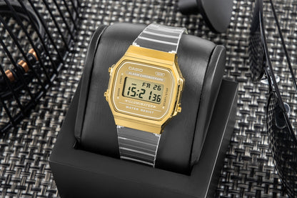 Zegarek Damski CASIO Vintage A168XESG-9AEF + BOX – zdjęcie 6