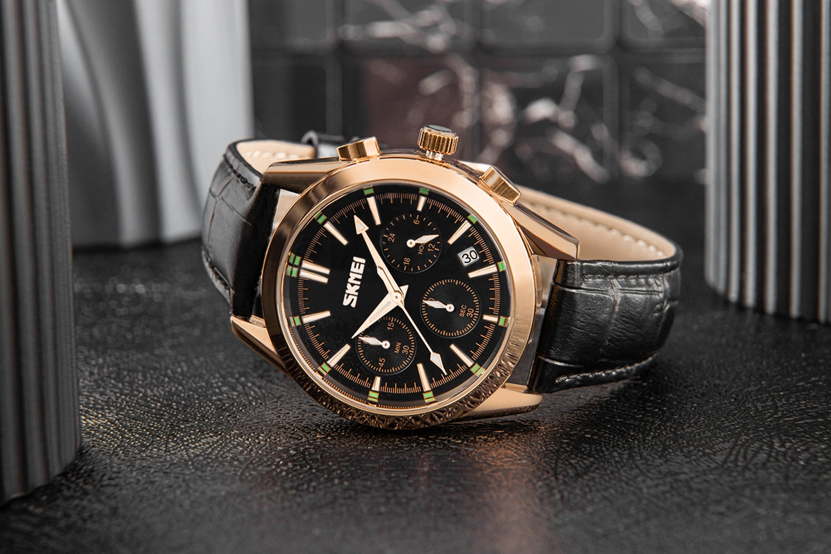 Zegarek Męski Skmei 9127BK + BOX – zdjęcie 7