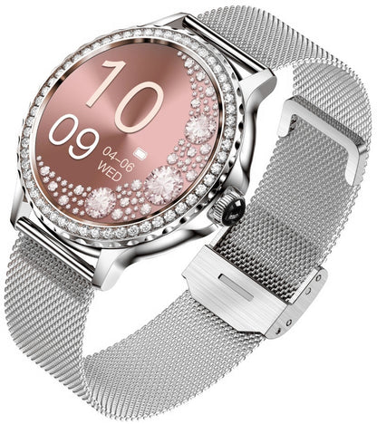 Smartwatch Damski Rubicon RNCF19-1 Silver  Bransoleta + Pasek – zdjęcie 13
