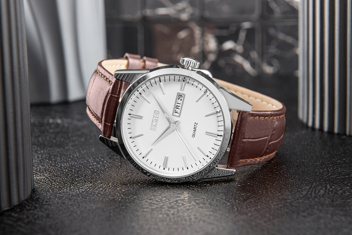 Zegarek Męski Skmei 9073SIWTB + BOX – zdjęcie 7