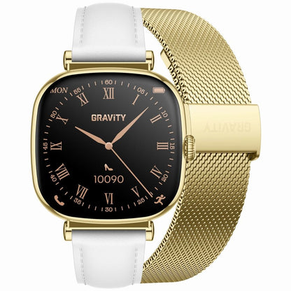 Smartwatch Gravity Złoty Bransoleta + Pasek GT32-2 – zdjęcie 15