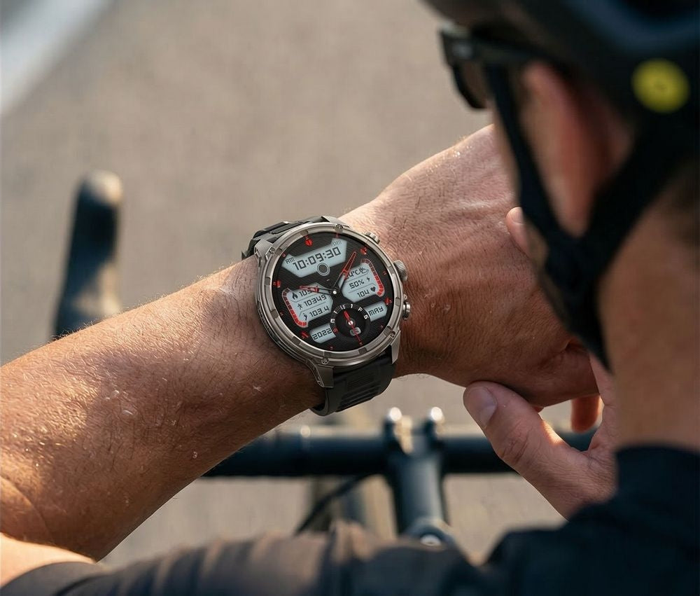 Smartwatch Gravity Srebrny Pasek + Bransoleta GT41-3 – zdjęcie 15