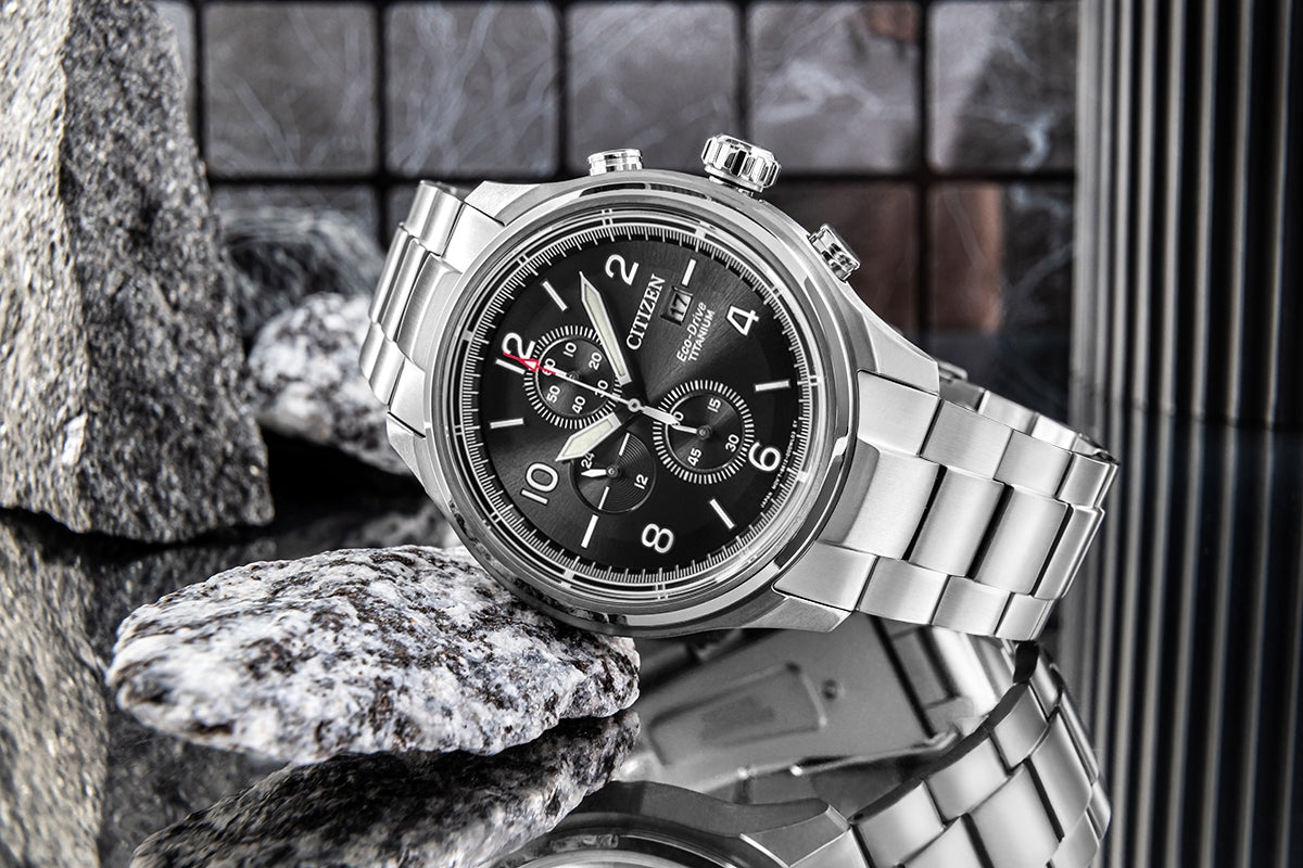 Zegarek Męski CITIZEN Super Titanium Eco-Drive CA0810-88E + BOX – zdjęcie 8
