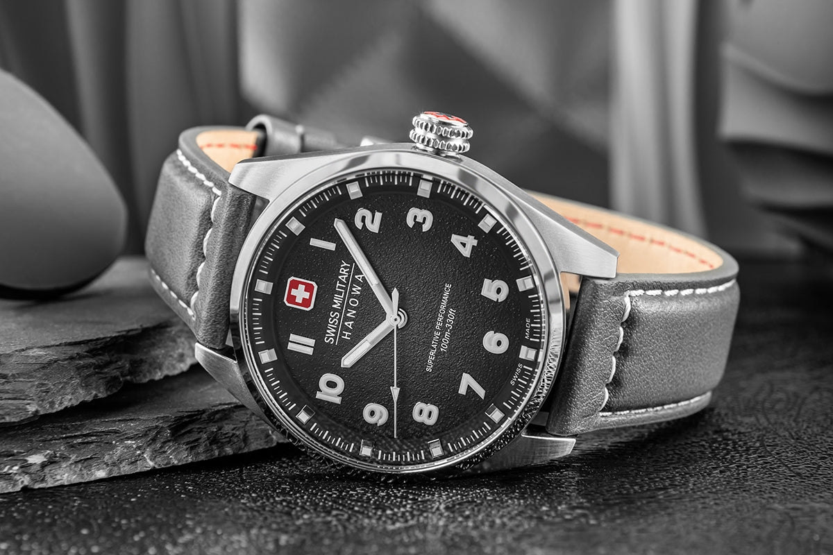 Zegarek Męski SWISS MILITARY HANOWA Greyhound SMWGGA0001501 + BOX – zdjęcie 8