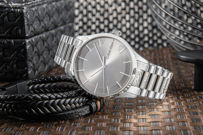 Zegarek Męski CALVIN KLEIN Iconic Brancelet 25200036 + BOX – zdjęcie 7