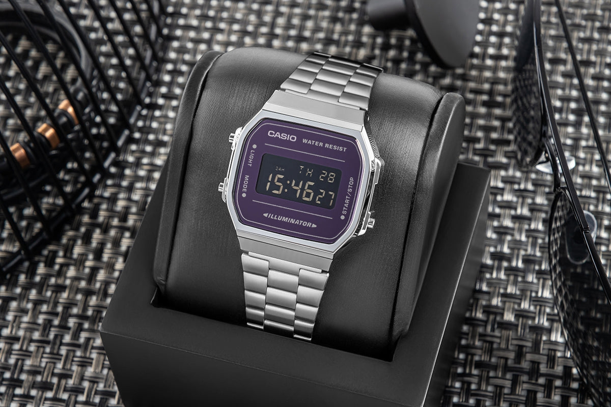 Zegarek Męski CASIO VINTAGE A168WEM-1EF + BOX – zdjęcie 6