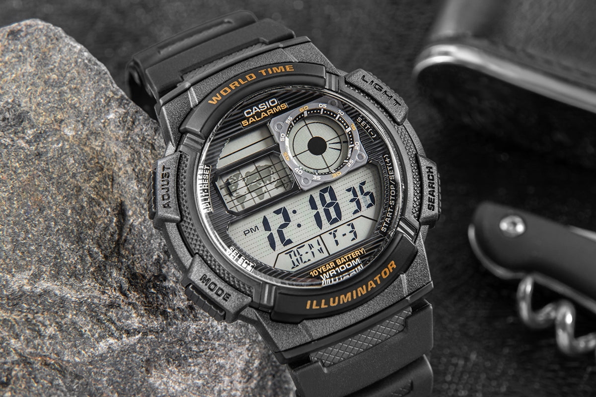 Zegarek Męski CASIO AE-1000W-1AVDF + BOX – zdjęcie 6
