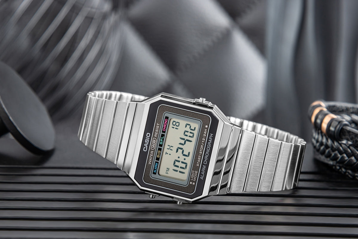 Zegarek Męski CASIO VINTAGE A700W-1ADF + BOX – zdjęcie 5
