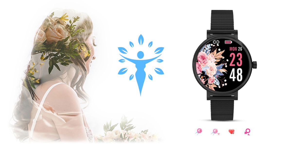 Zegarek Damski RUBICON SMARTWATCH RNBE64-3 BLACK – zdjęcie 10