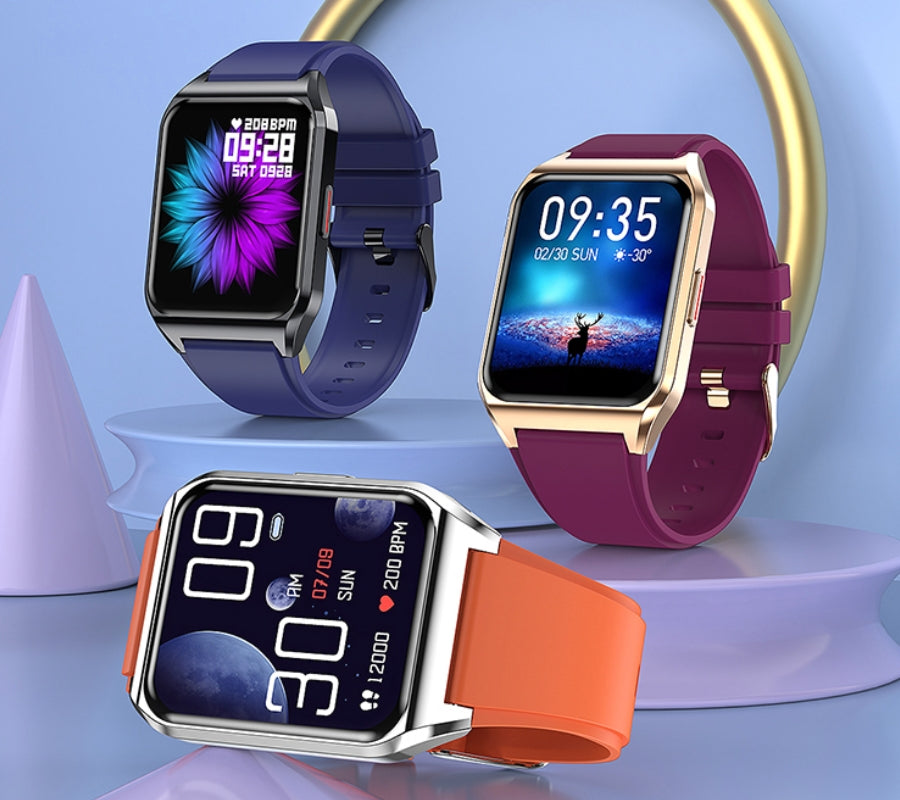 Smartwatch Damski RUBICON RNCE89 Gold Rose SMARUB163 – zdjęcie 15