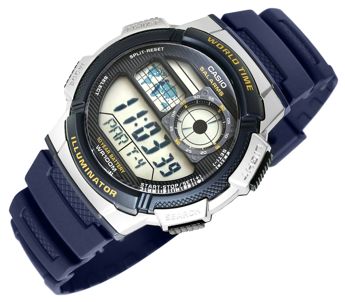 Zegarek Męski CASIO AE-1000W-2AVDF + BOX – zdjęcie 3