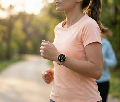 Smartwatch Gravity Złoty Pasek + Bransoleta GT31-1 – zdjęcie 15