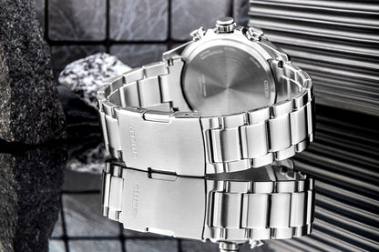 Zegarek Męski CITIZEN Eco-Drive Radio-Controlled CB5914-89L + BOX – zdjęcie 9