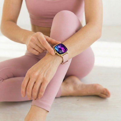 Smartwatch Gravity Złoty Bransoleta + Pasek GT32-1 – zdjęcie 16