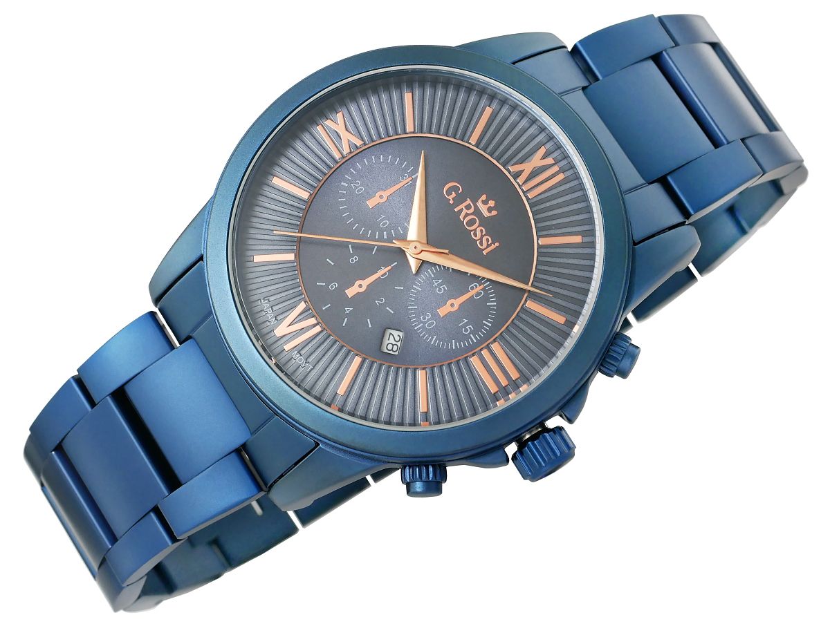 Zegarek Męski G.Rossi 6846B-6F3 + BOX – zdjęcie 4
