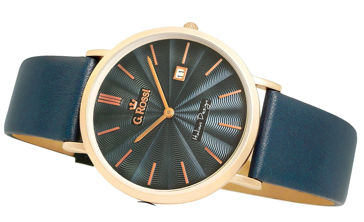 Zegarek Męski G.ROSSI 10853A-6F3 + BOX – zdjęcie 5