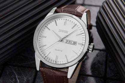 Zegarek Męski Skmei 9073SIWTB + BOX – zdjęcie 8