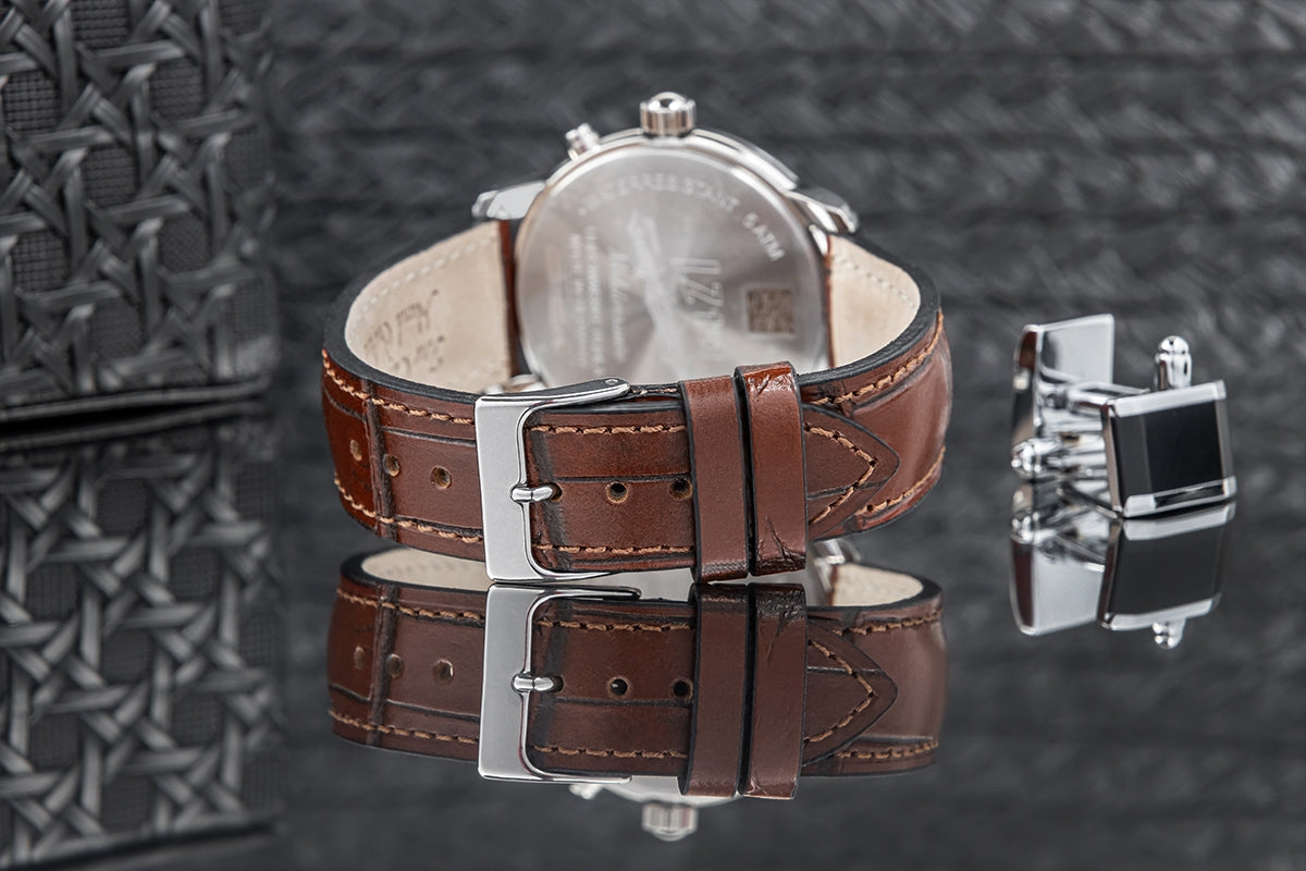 Zegarek Męski ZEPPELIN LZ121 Mediterranee Moonphase 9636-5 + BOX – zdjęcie 9