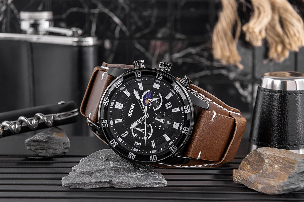 Zegarek Męski Skmei 9249BNBK + BOX – zdjęcie 8