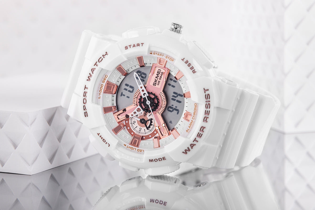 Zegarek Damski Skmei 1688WT+ BOX – zdjęcie 8