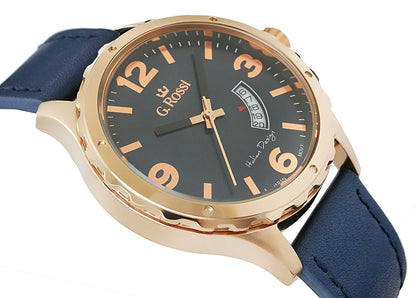 Zegarek Męski G.Rossi 10273A-6F3 + BOX – zdjęcie 4