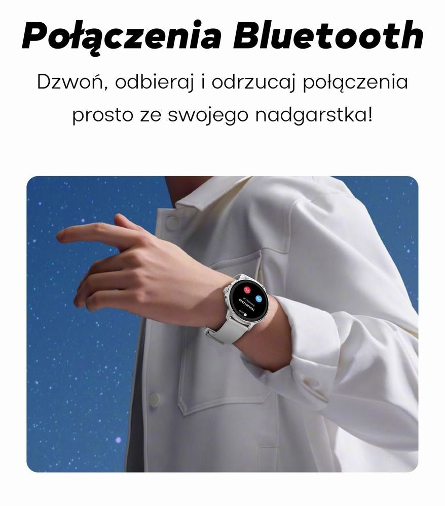 Smartwatch Damski GRAVITY GT12-1 Czarny Pasek Silikonowy + Czarna – zdjęcie 16