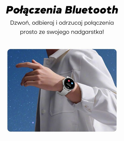 Smartwatch Damski GRAVITY GT12-1 Czarny Pasek Silikonowy + Czarna – zdjęcie 16