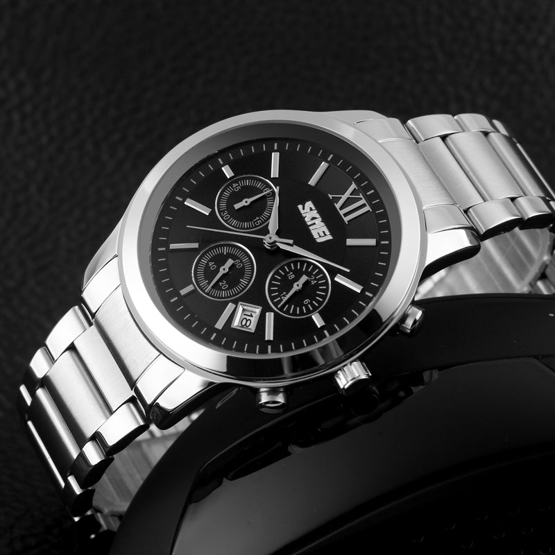 Zegarek Męski Skmei 9097BK + BOX – zdjęcie 8
