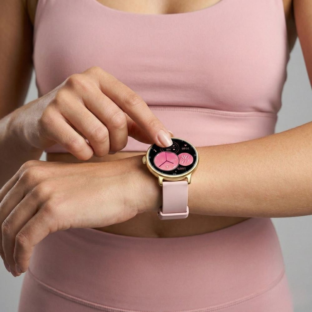 Smartwatch Gravity Złoty Pasek + Bransoleta GT33-1 – zdjęcie 16