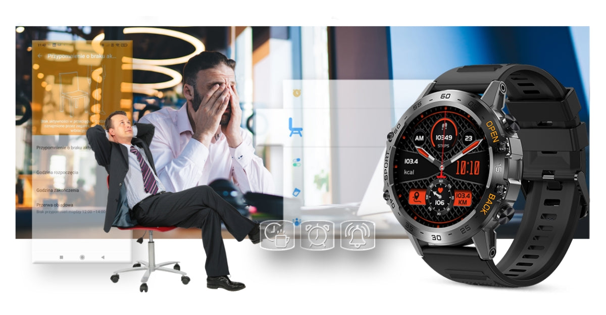 Smartwatch Gravity GT9-1 – zdjęcie 14