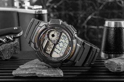 Zegarek Męski CASIO AE-1000W-1AVDF + BOX – zdjęcie 7