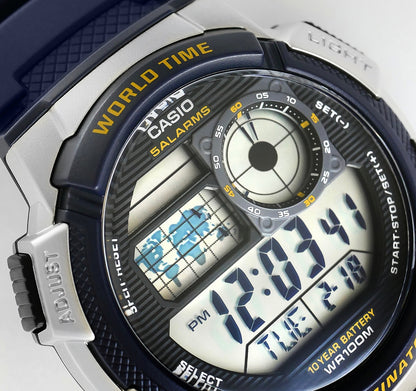 Zegarek Męski CASIO AE-1000W-2AVDF + BOX – zdjęcie 4