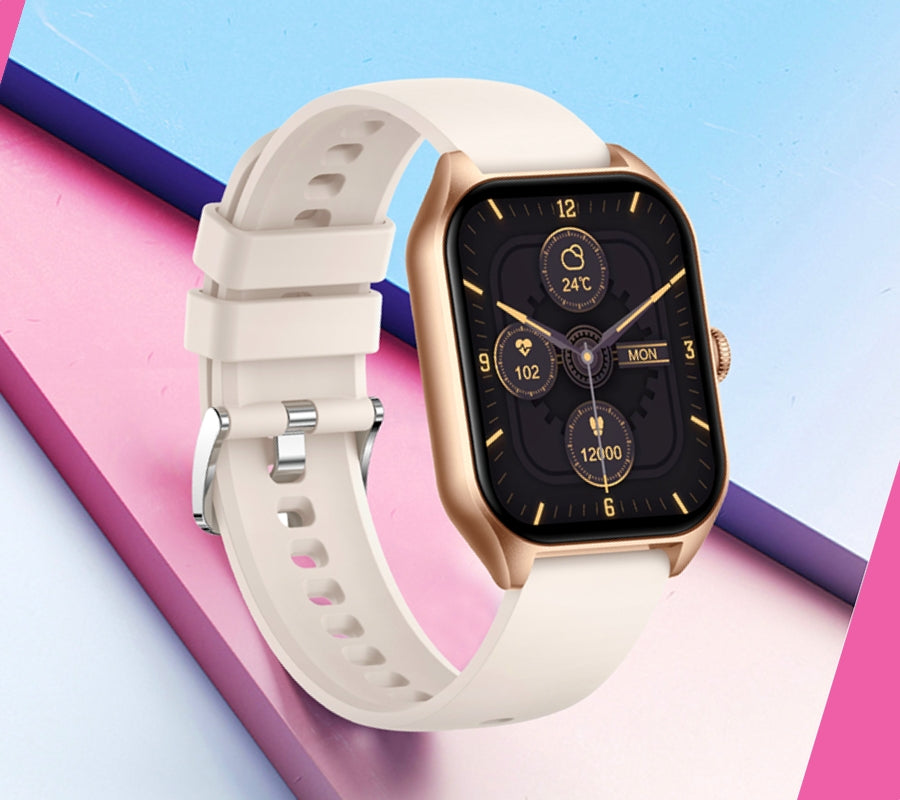 Smartwatch Damski Rubicon RNCF03-5 Różowe złoto Bransoleta + Pasek – zdjęcie 16