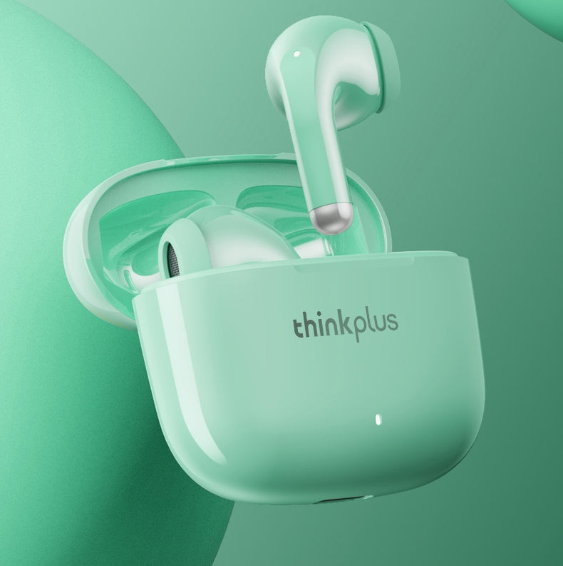 Słuchawki bezprzewodowe douszne LENOVO Thinkplus LivePods LP40 PRO Zielone – zdjęcie 2