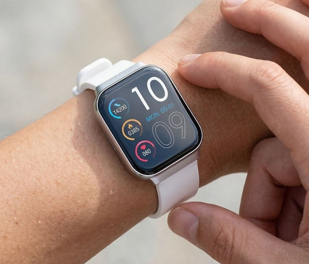 Smartwatch Gravity Srebrny Pasek + Bransoleta GT44-4 – zdjęcie 16