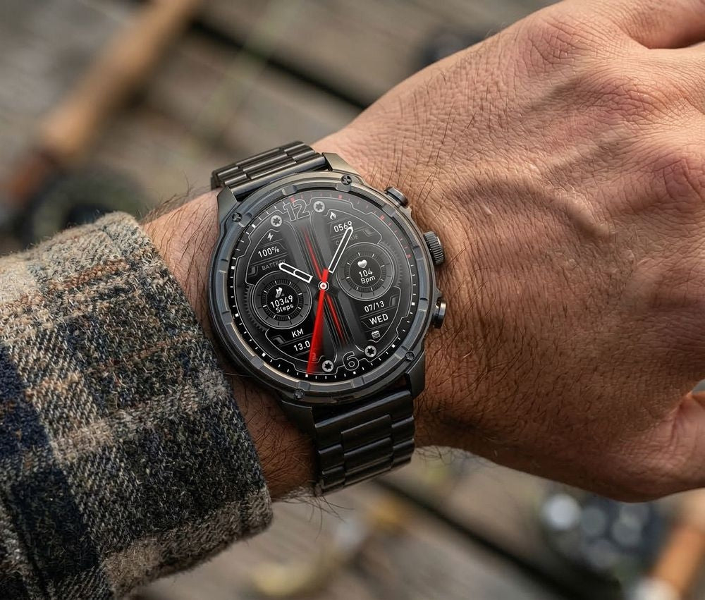 Smartwatch Gravity Czarny Pasek + Bransoleta GT41-1 – zdjęcie 16