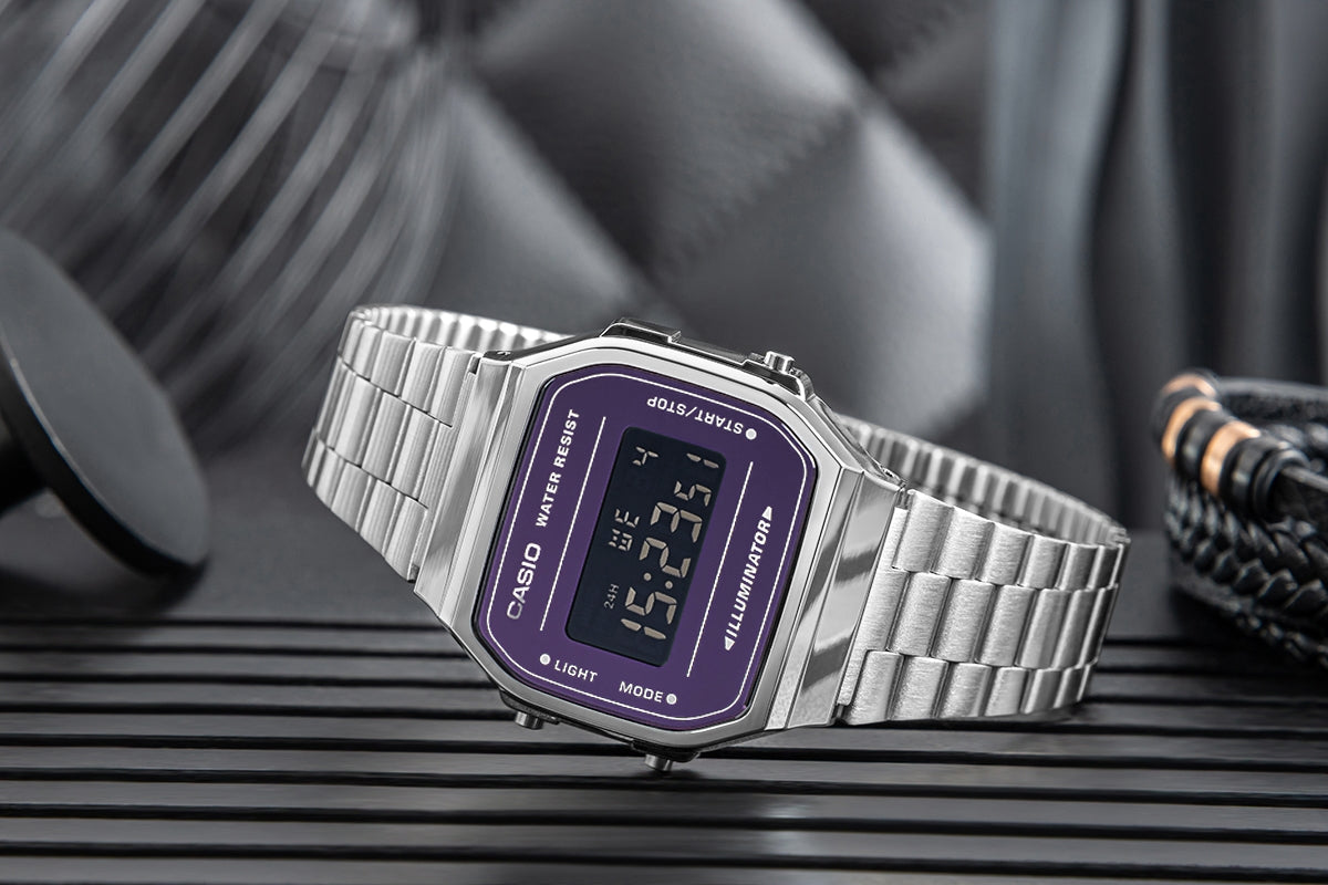 Zegarek Męski CASIO VINTAGE A168WEM-1EF + BOX – zdjęcie 7