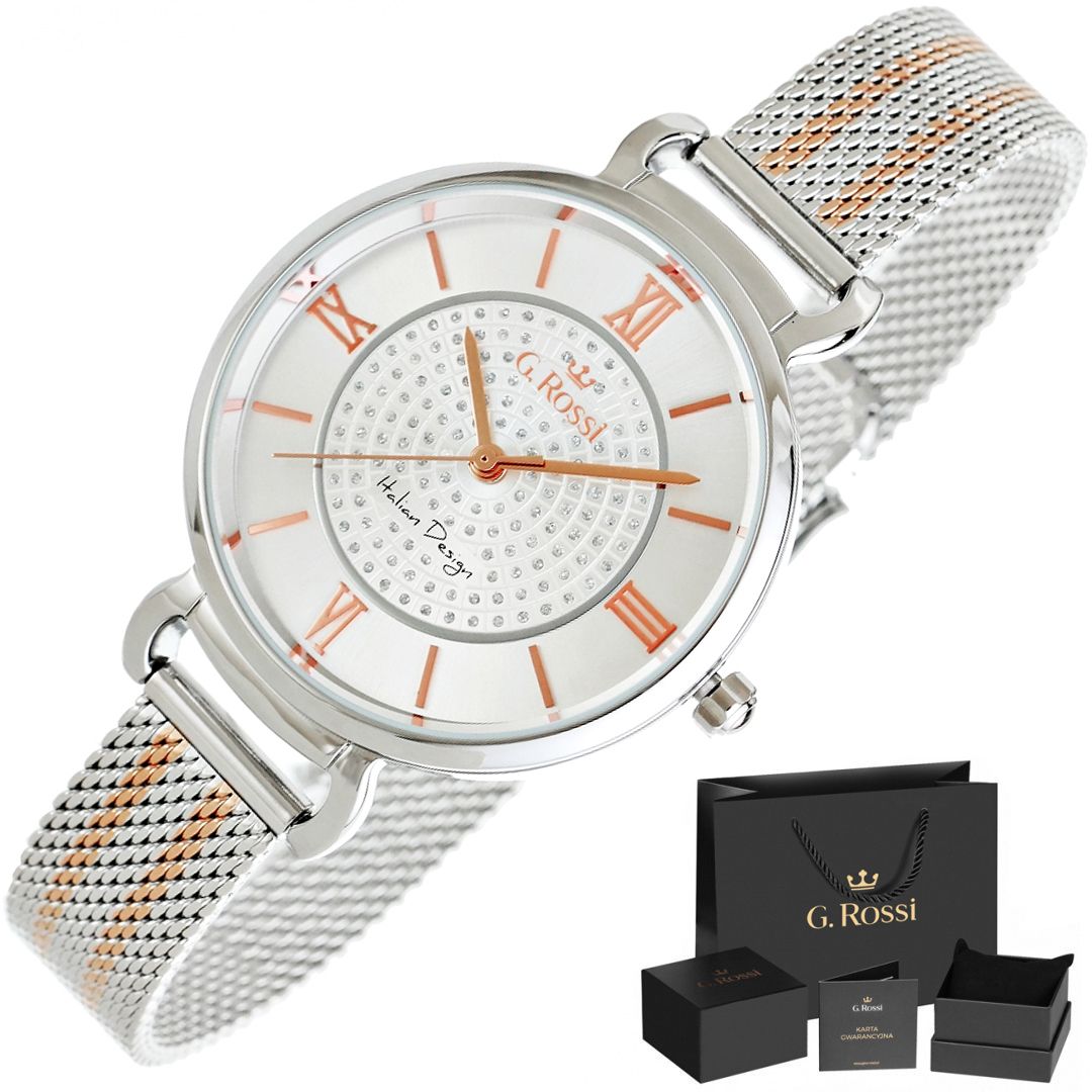 Zegarek Damski G.Rossi 12546B-3D2 + BOX – zdjęcie 3