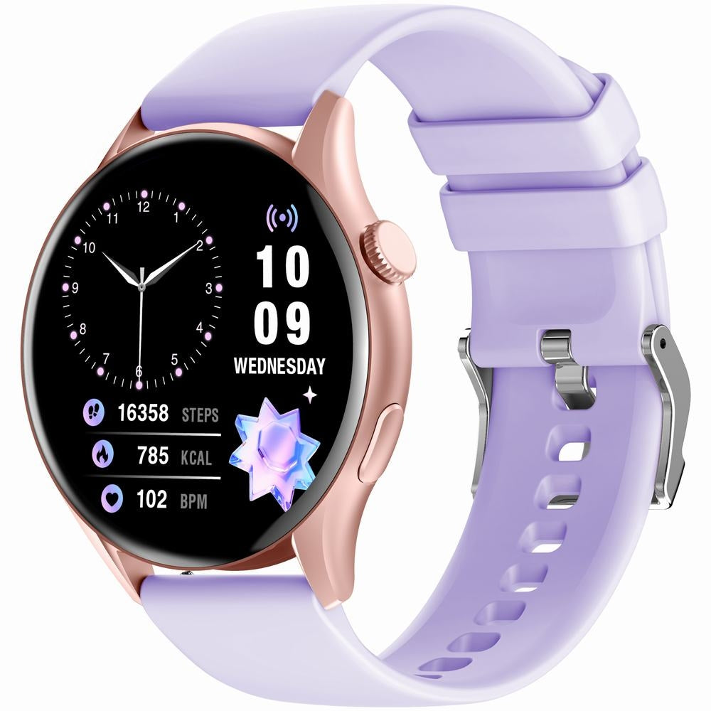 Smartwatch Gravity Różowe Złoto Pasek + Bransoleta GT11-7 – zdjęcie 6