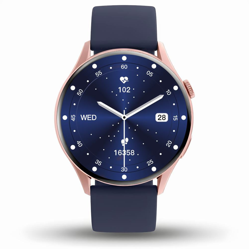 Smartwatch Gravity Różowe Złoto Pasek + Bransoleta GT11-6 – zdjęcie 9