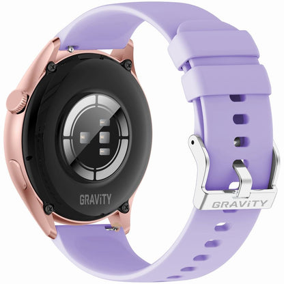 Smartwatch Gravity Różowe Złoto Pasek + Bransoleta GT11-7 – zdjęcie 11
