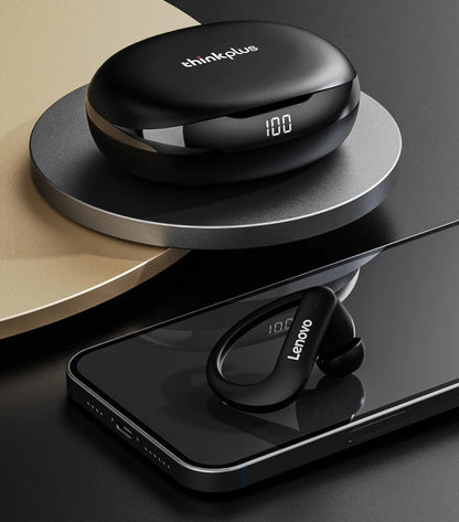Słuchawki bezprzewodowe douszne LENOVO Thinkplus LivePods T50 Czarne – zdjęcie 8