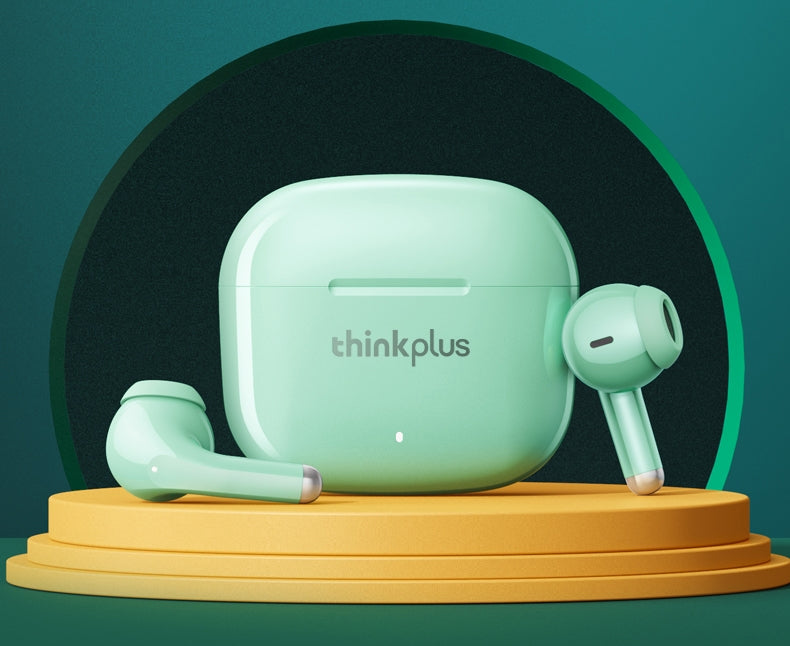 Słuchawki bezprzewodowe douszne LENOVO Thinkplus LivePods LP40 PRO Zielone – zdjęcie 3