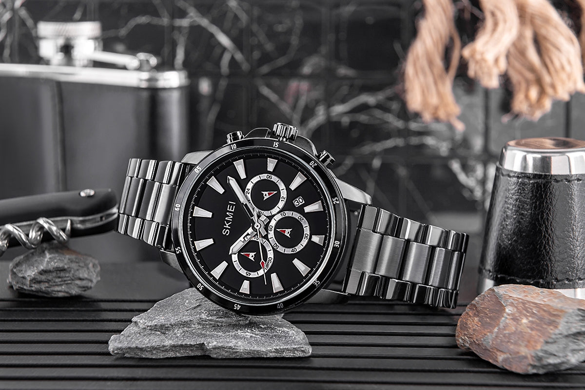 Zegarek Męski Skmei 2295BK + BOX – zdjęcie 10