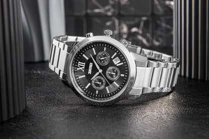 Zegarek Męski Skmei 9097BK + BOX – zdjęcie 9