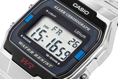 Zegarek CASIO A163WA-1QES Unisex + BOX – zdjęcie 5
