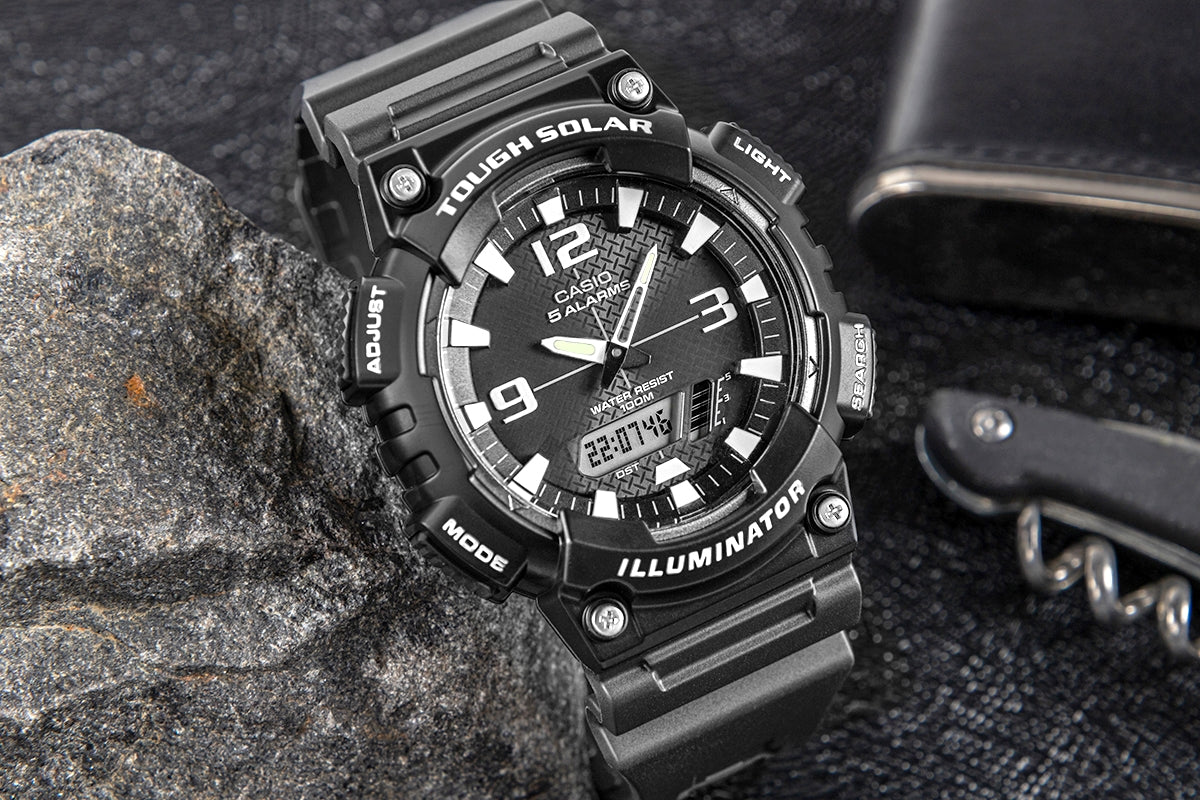 Zegarek Męski CASIO SOLAR AQ-S810W-1AVEF + BOX – zdjęcie 5