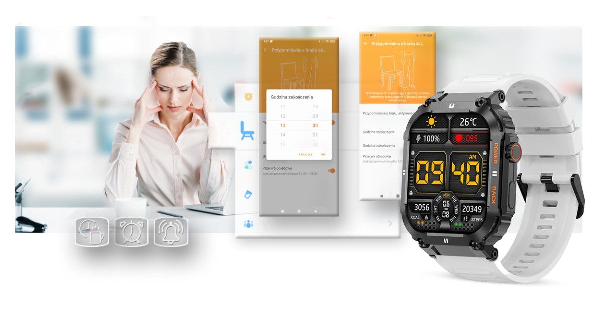 Smartwatch Gravity GT6-8 – zdjęcie 15